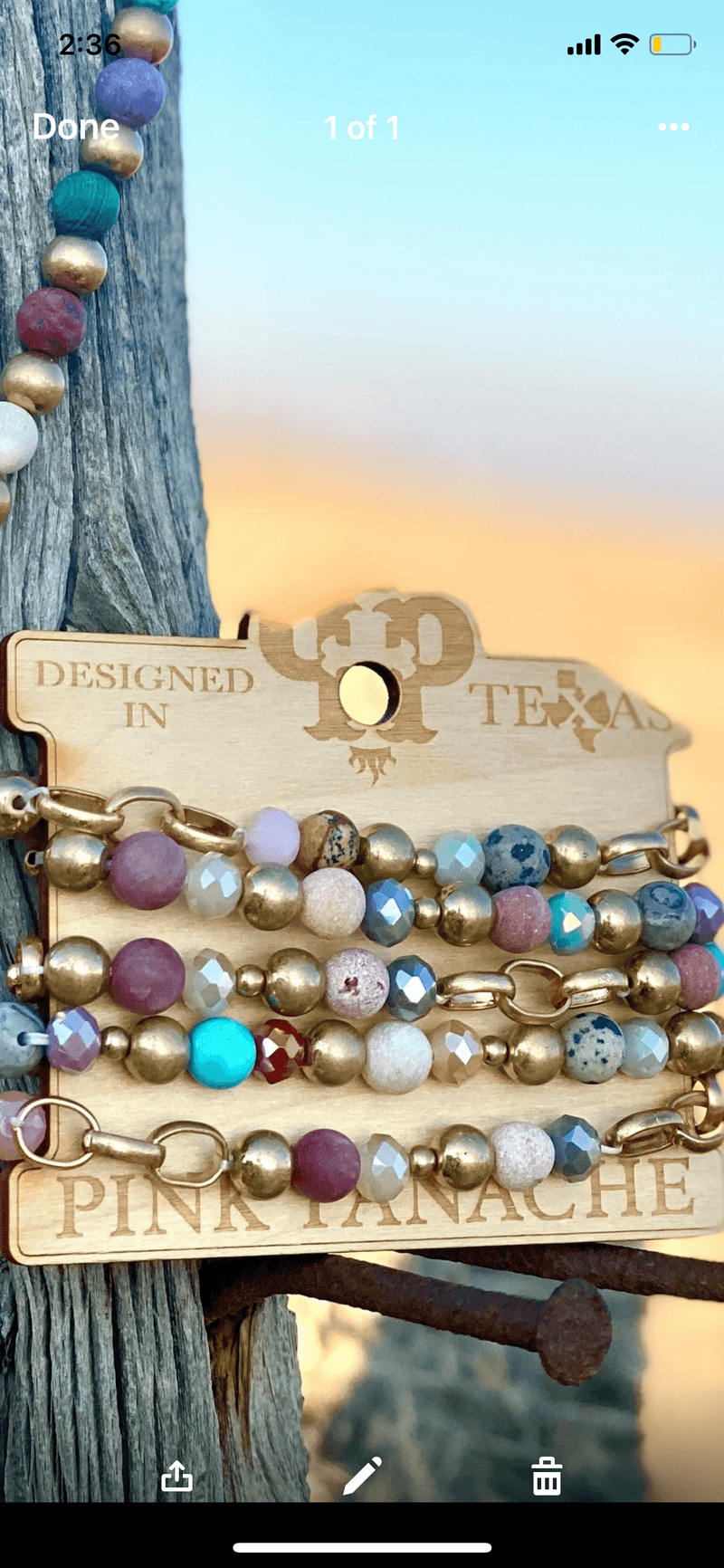 Shop Envi Me Jewelry Stack Set / Multi The Pink Panache Best Of Spring Stack Bracelet Set