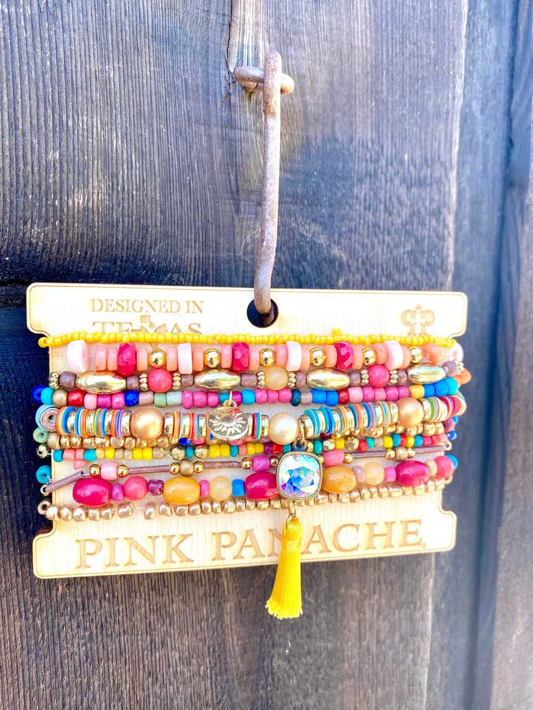 The Pink Panache Colors of Summer Stack Bracelet Set – Shop Envi Me