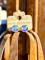 Shop Envi Me Earrings The Pink Panache Silver AB Crystal Stud Earring