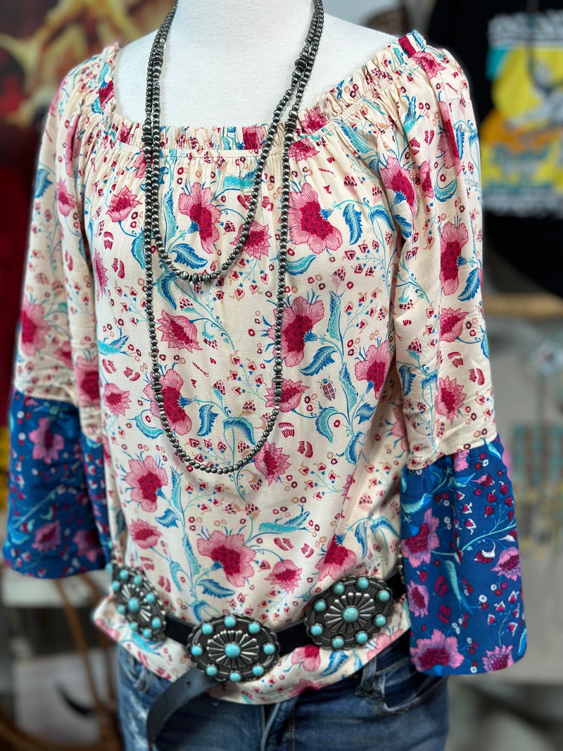 Shop Envi Me Tops and Tunics The Puerto Valletto Floral  Top