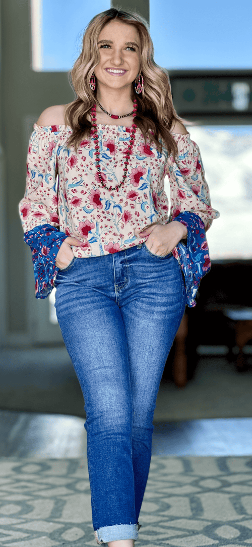 Shop Envi Me Tops and Tunics The Puerto Valletto Floral  Top