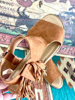 Not Rated Footwear The Redwood Fringe Tucson Sandal
