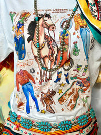 Shop Envi Me It's T-shirt Kinda Day The Retro Western Paper Dolls Tee