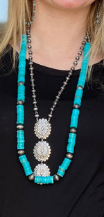 Shop Envi Me Jewelry The Rita Conchita Silver Concho Necklace