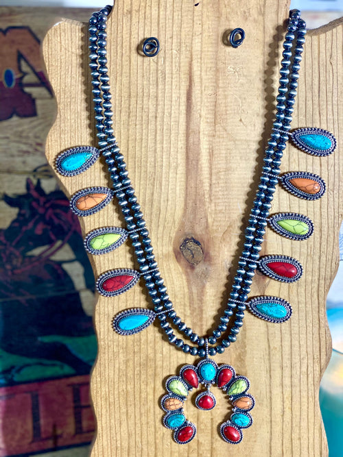 Shop Envi Me Necklaces Multi The  Riviera Squash Necklace