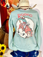 Shop Envi Me Cardigans and Kimonos The Rodeo Bronc Sweatshirt 🤠
