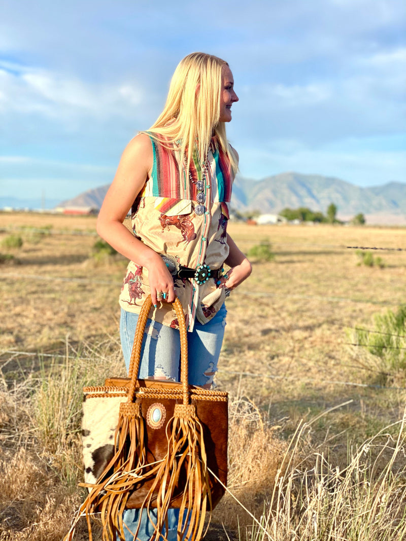 Shop Envi Me Tops and Tunics The Rodeo Nights Top