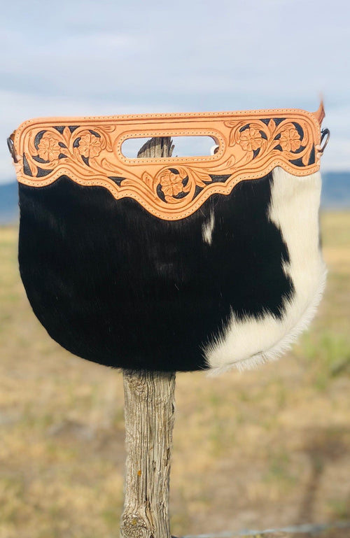 Shop Envi Me Arm Candy The Salina Cowhide Clutch Bag