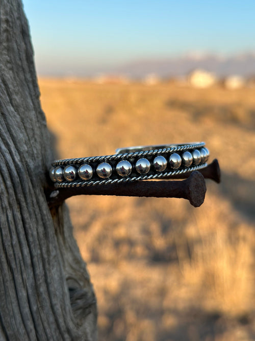 Shop Envi Me Bracelets Silver The San Bono Sterling Silver Southwest Cuff Bracelet