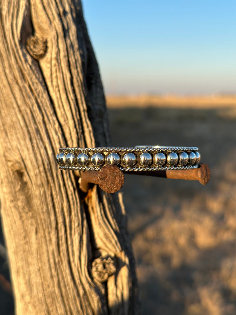 Shop Envi Me Bracelets Silver The San Bono Sterling Silver Southwest Cuff Bracelet