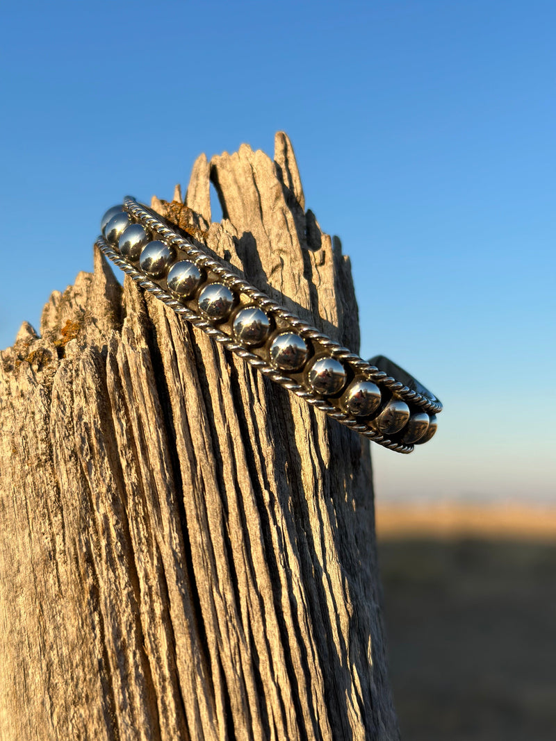 Shop Envi Me Bracelets Silver The San Bono Sterling Silver Southwest Cuff Bracelet