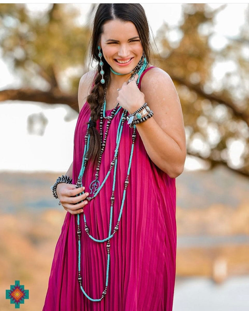 Shop Envi Me Jewelry The San Juan City Turquoise & Navajo Pearl Beads