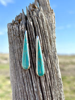 Shop Envi Me Earrings Turquoise The Santa Ynez Sterling & Real Turquoise Earrings