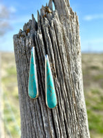 Shop Envi Me Earrings Turquoise The Santa Ynez Sterling & Real Turquoise Earrings