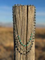 Shop Envi Me Necklaces The Silver Chains Turquoise Necklace