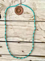 Shop Envi Me Jewelry The Silver City Turquoise & Silver Navajo Pearl Beads