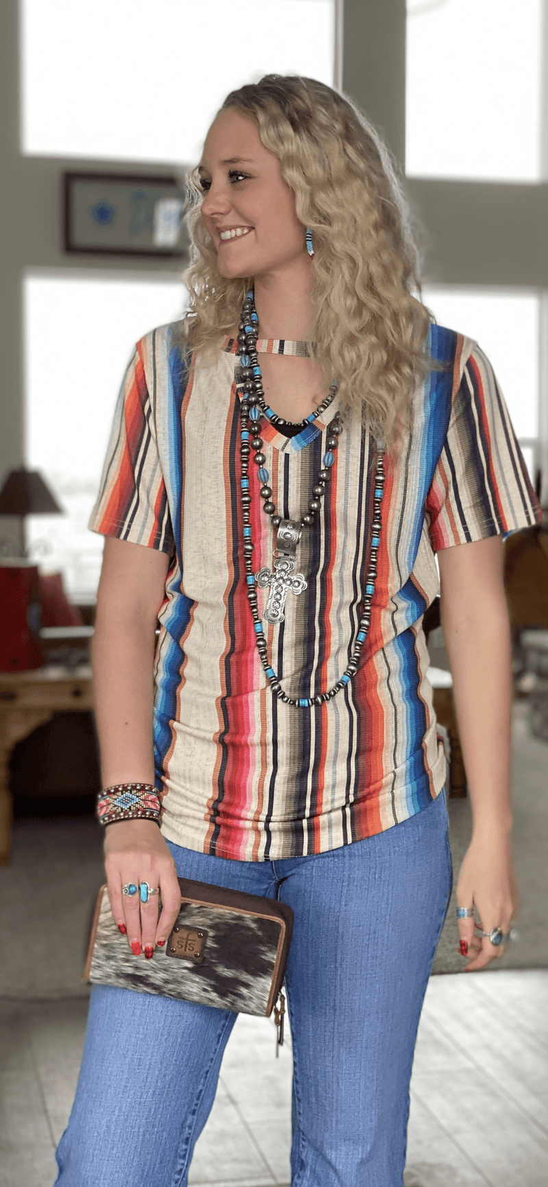 Shop Envi Me tops The Silverado Stripe Top