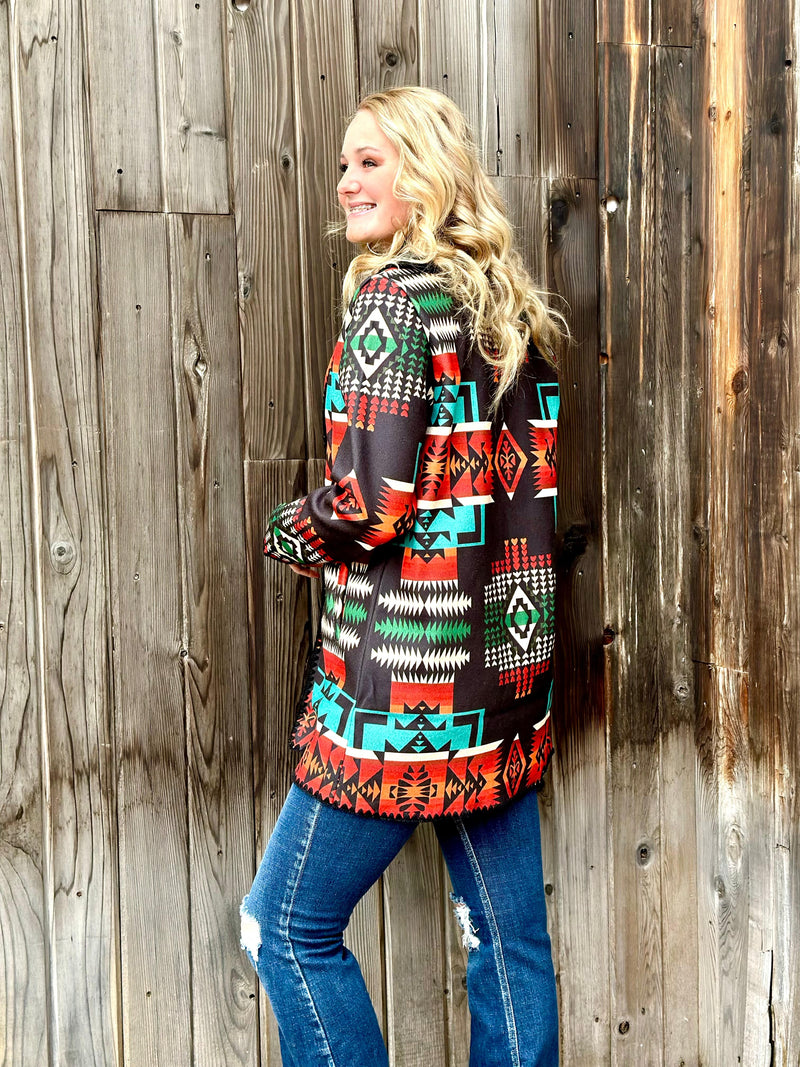 R Cinco RAnch New arrivals The South of Abilene Aztec Coat