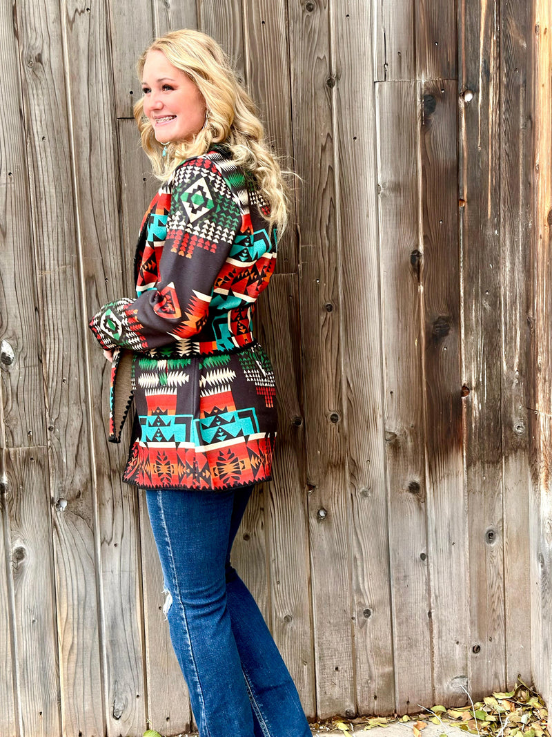 R Cinco RAnch New arrivals The South of Abilene Aztec Coat