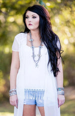 Shop Envi Me Necklaces Turquoise on Silver The South Of Galveston Navajo Pearl Squash