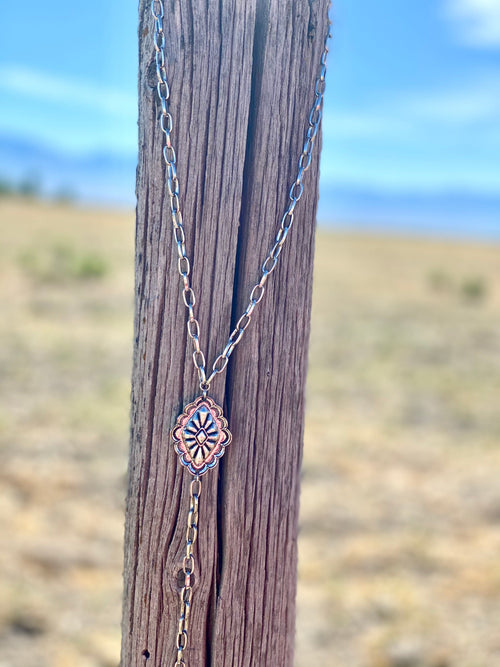 Shop Envi Me Necklaces The South Of Rio Silver Rosary Necklace