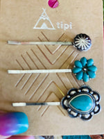 Shop Envi Me Three Stones Set The Southwest Hair Pins