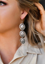 Shop Envi Me Earrings The Southwest Vintage Triple Concho Earrings