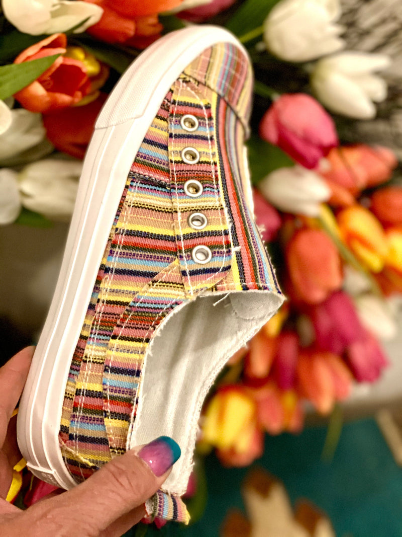 Yellow Box Footwear The Spring Fiesta Slip On Tennie