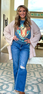 Shop Envi Me Cardigans and Kimonos The Spring On The Tejas Cream Cardigan