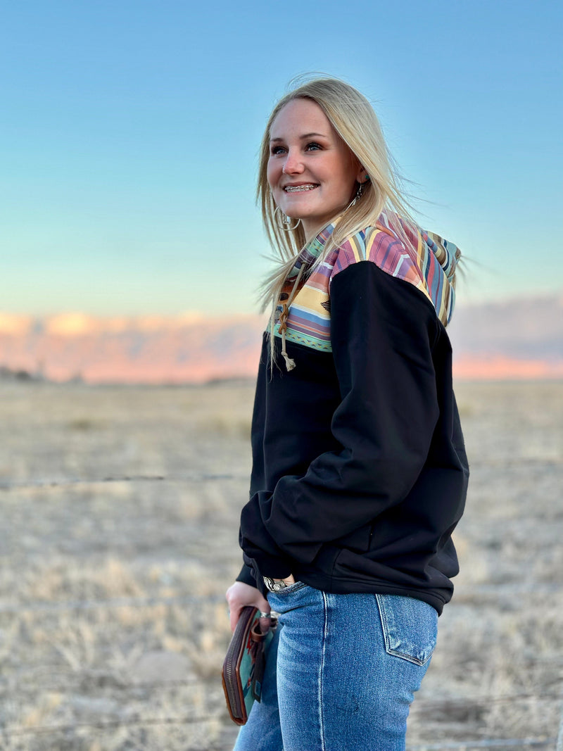 Shop Envi Me Cardigans and Kimonos The STS Ryland Black Sweatshirt