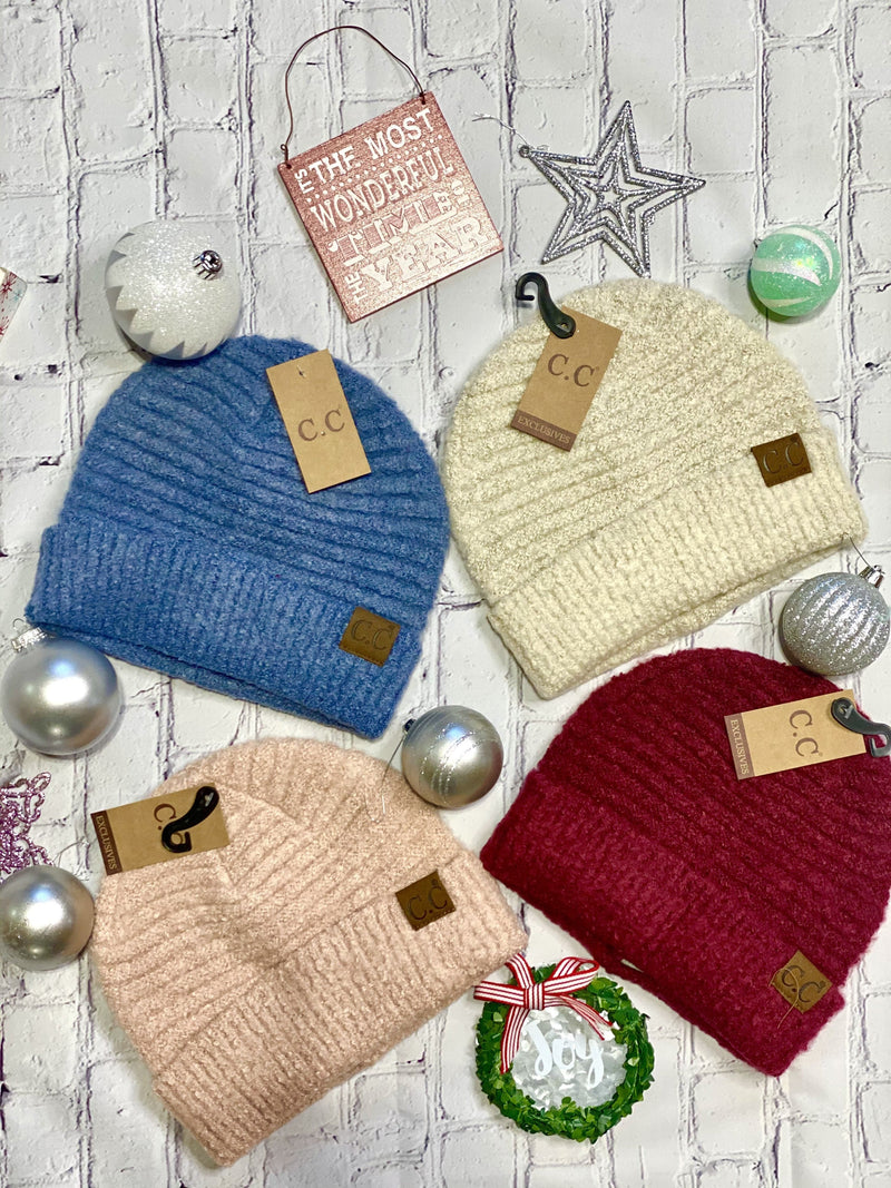 CC Beanie Accessories The Super Soft Chenille CC Beanies