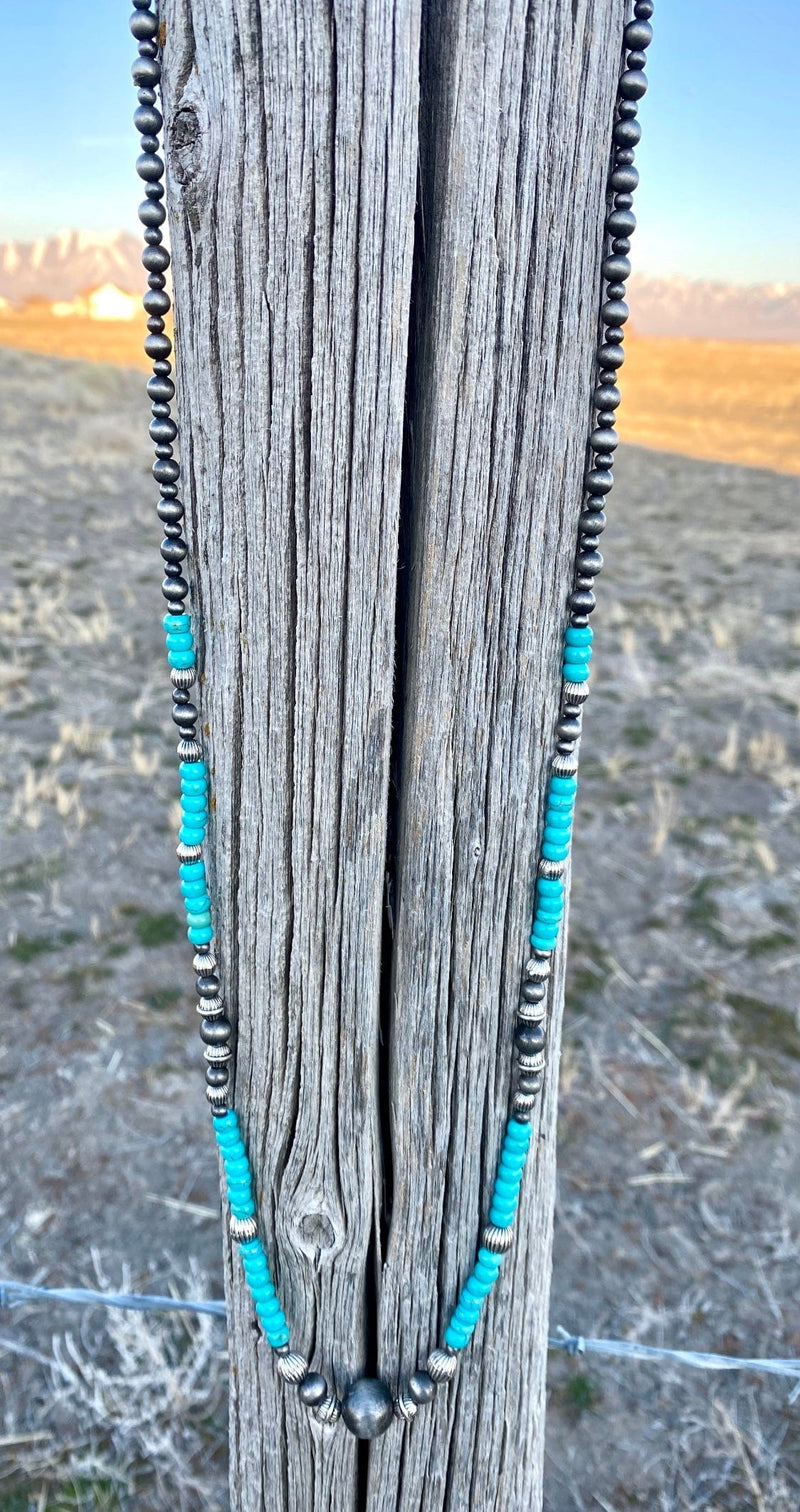 Shop Envi Me Jewelry Silver The Tacoma Turquoise Navajo Pearl Beads