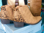 Volatile Footwear The Tanzania Cheetah Back Bootie