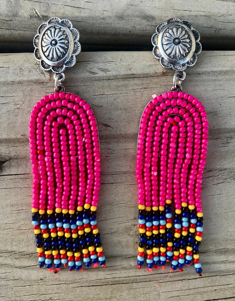 Shop Envi Me Earrings The Taos Beaded Earrings