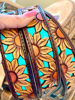 Shop Envi Me The Tooled & Painted Leather Purse Straps