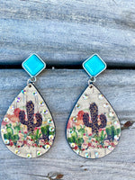 Shop Envi Me Earrings The Turquoise Cactus Earrings