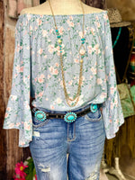 Shop Envi Me Tops and Tunics The Valencia Spring Floral  Top