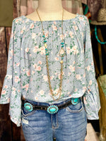 Shop Envi Me Tops and Tunics The Valencia Spring Floral  Top