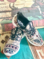 Yellow Box Footwear The Very G Lupe Fall Black & Clay Aztec Tennie Shoe