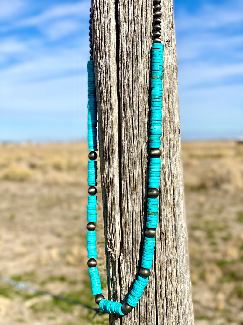 Shop Envi Me Jewelry Turquoise The Virginia City Turquoise Necklace