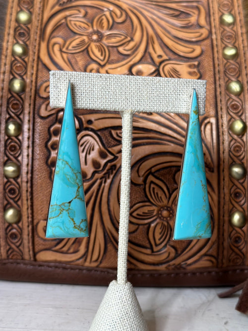 Shop Envi Me Earrings Turquoise The Wakita Sterling & Real Turquoise Earrings