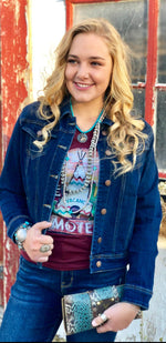 Shop Envi Me Tops and Tunics The Wasatch Front Denim Jacket