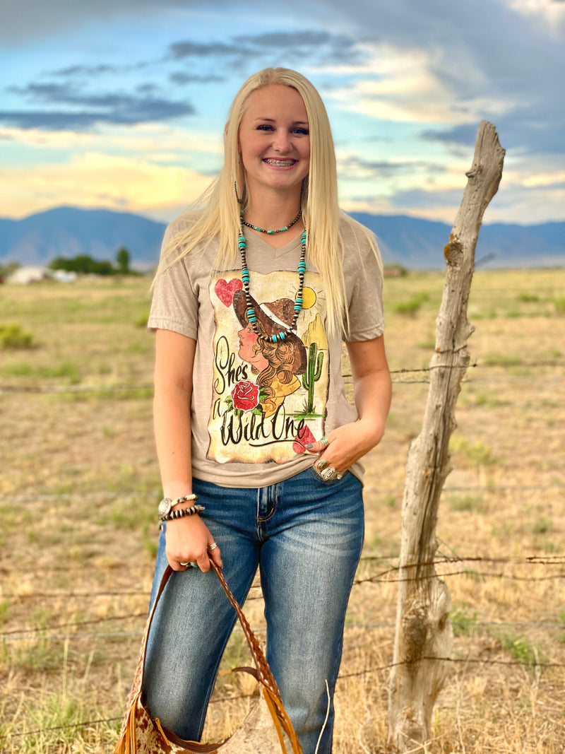 Shop Envi Me It's T-shirt Kinda Day The Wild One Cactus Tee