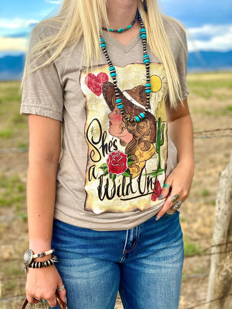 Shop Envi Me It's T-shirt Kinda Day The Wild One Cactus Tee
