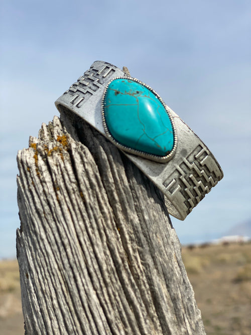 Shop Envi Me Bracelets Wanna Be Vintage Turquoise Cuff Bracelet