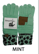 Shop Envi Me Accessories Mint Cheetah Warm CC Gloves!